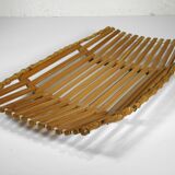 Vintage 1960s "BAMBOO" BASKET