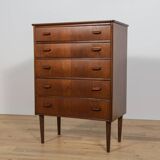 Mid-Century Teak Dresser, Denmark, 1960s