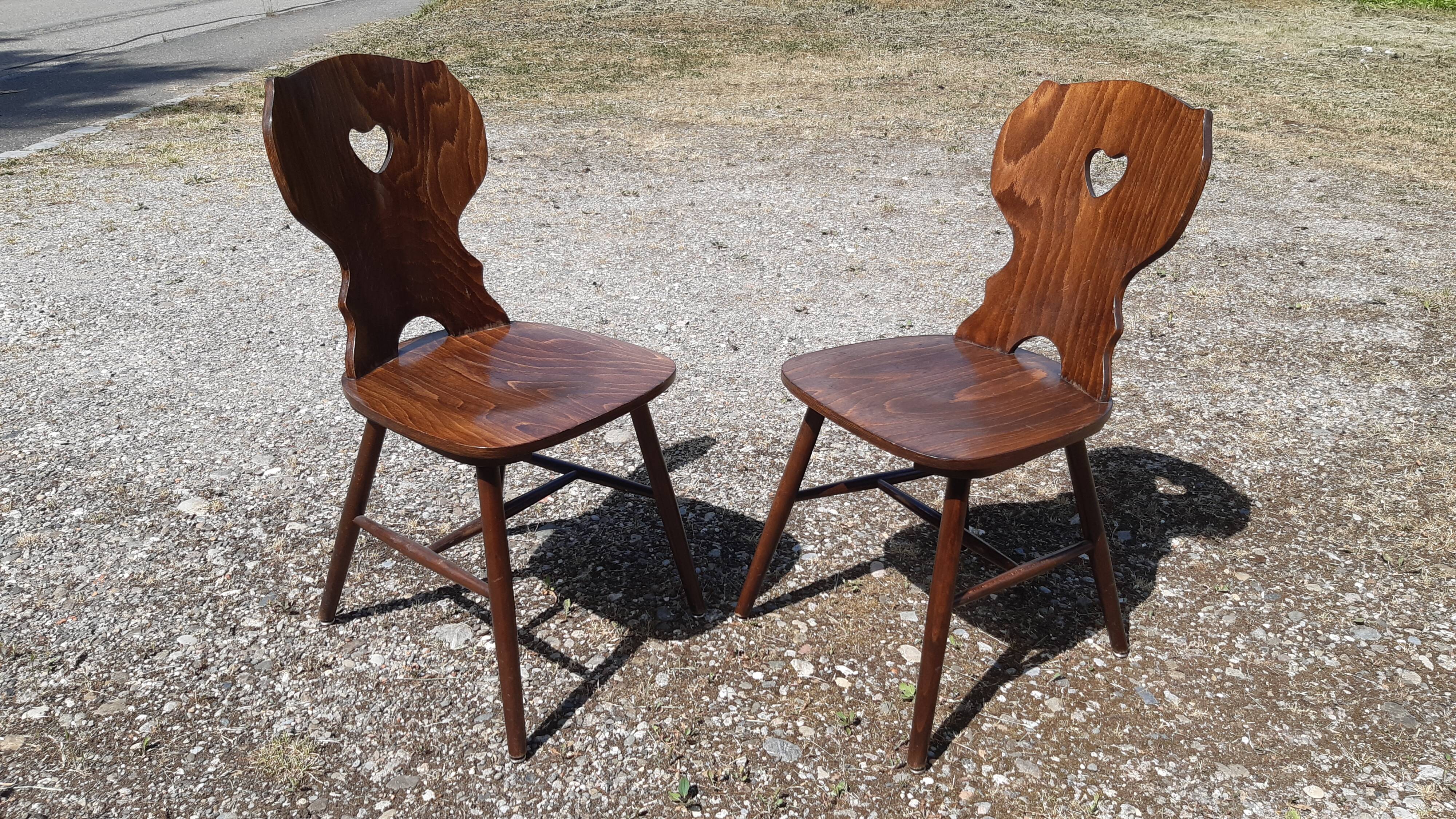 Set of 16 bistro chairs
