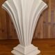 Vintage art deco vase draped shape