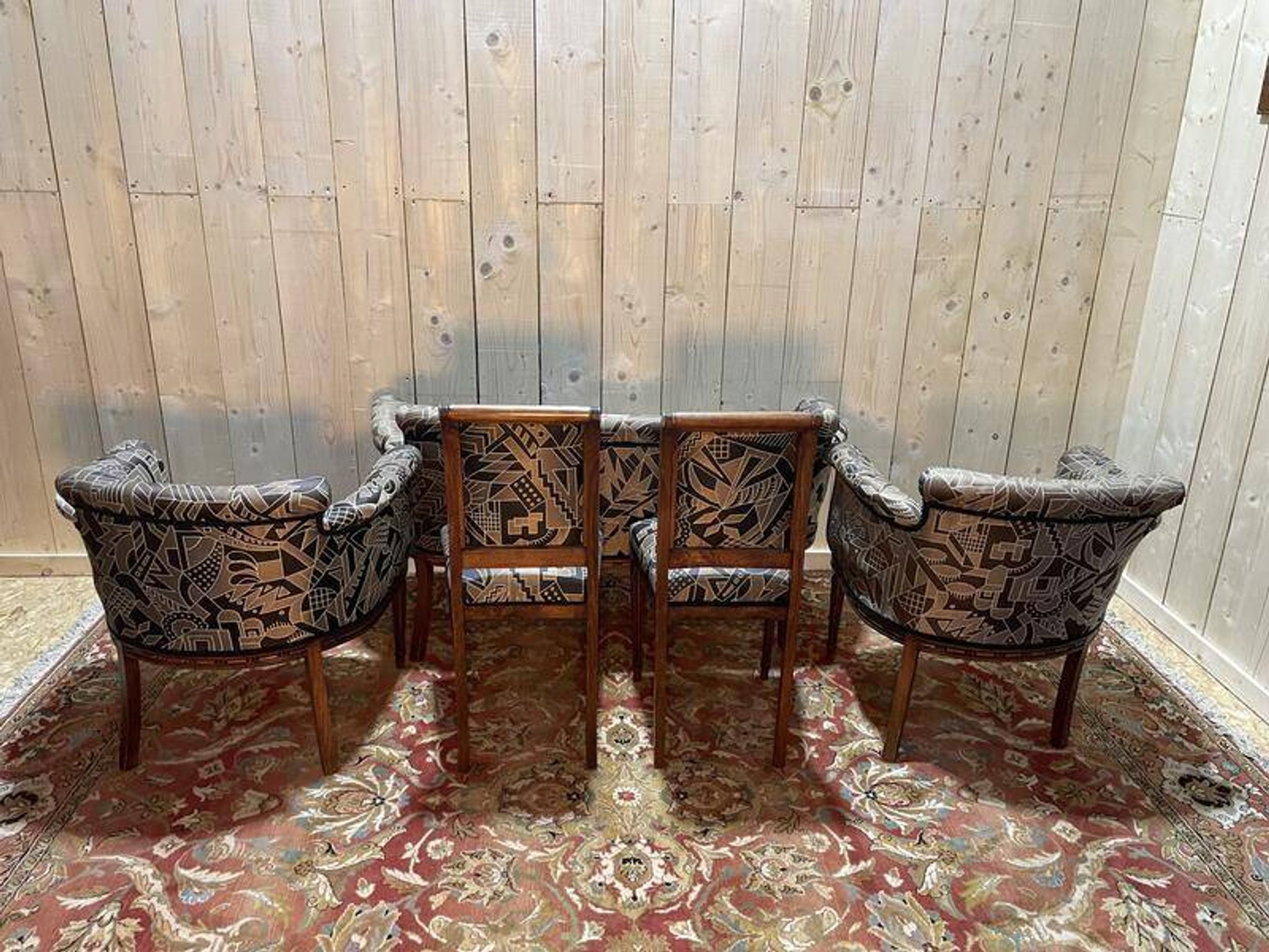 Salon Art Déco style Louis XVI Canapé - Fauteuils - Chaises