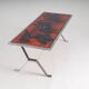 Mid-century modern tiled coffee table by Bayer