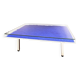 Yves Klein Contemporary Mod Klein Blue French Square Coffee Table
