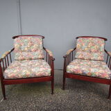 Scandinavian Skrindan armchairs by Kerstin Hörlin-Holmquist for OPE Möbler