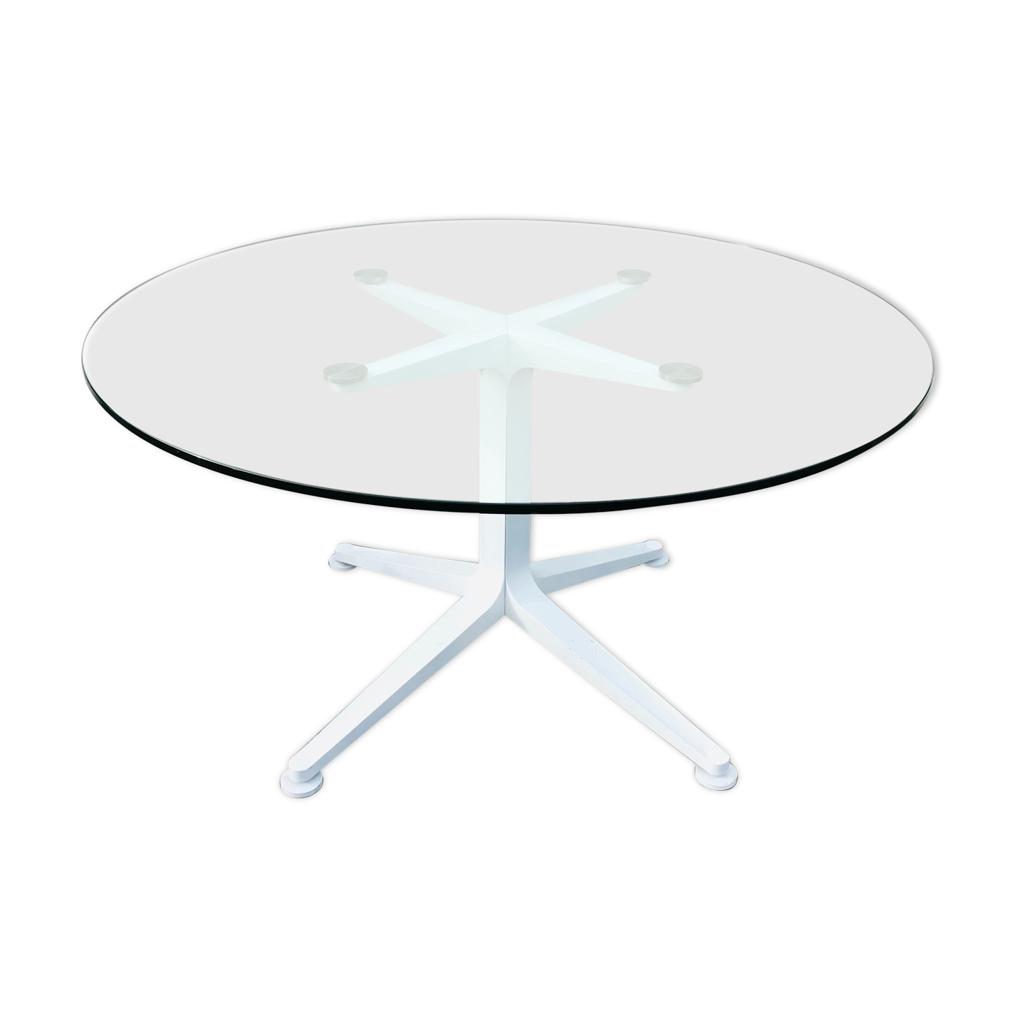 Metal healing and Zanotta glass design