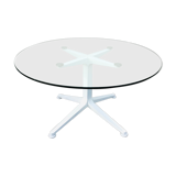 Metal healing and Zanotta glass design