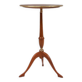 Table d'Appoint Française avec Pieds Spéciaux, 1950s