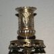 Rare paire de chandeliers en bronze XIX siècle