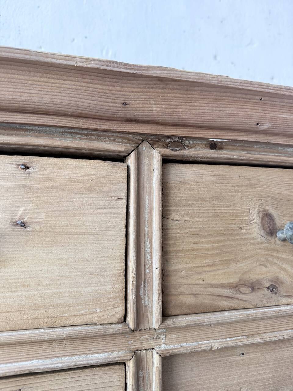 XL 1950 pine workshop cabinet with drawers