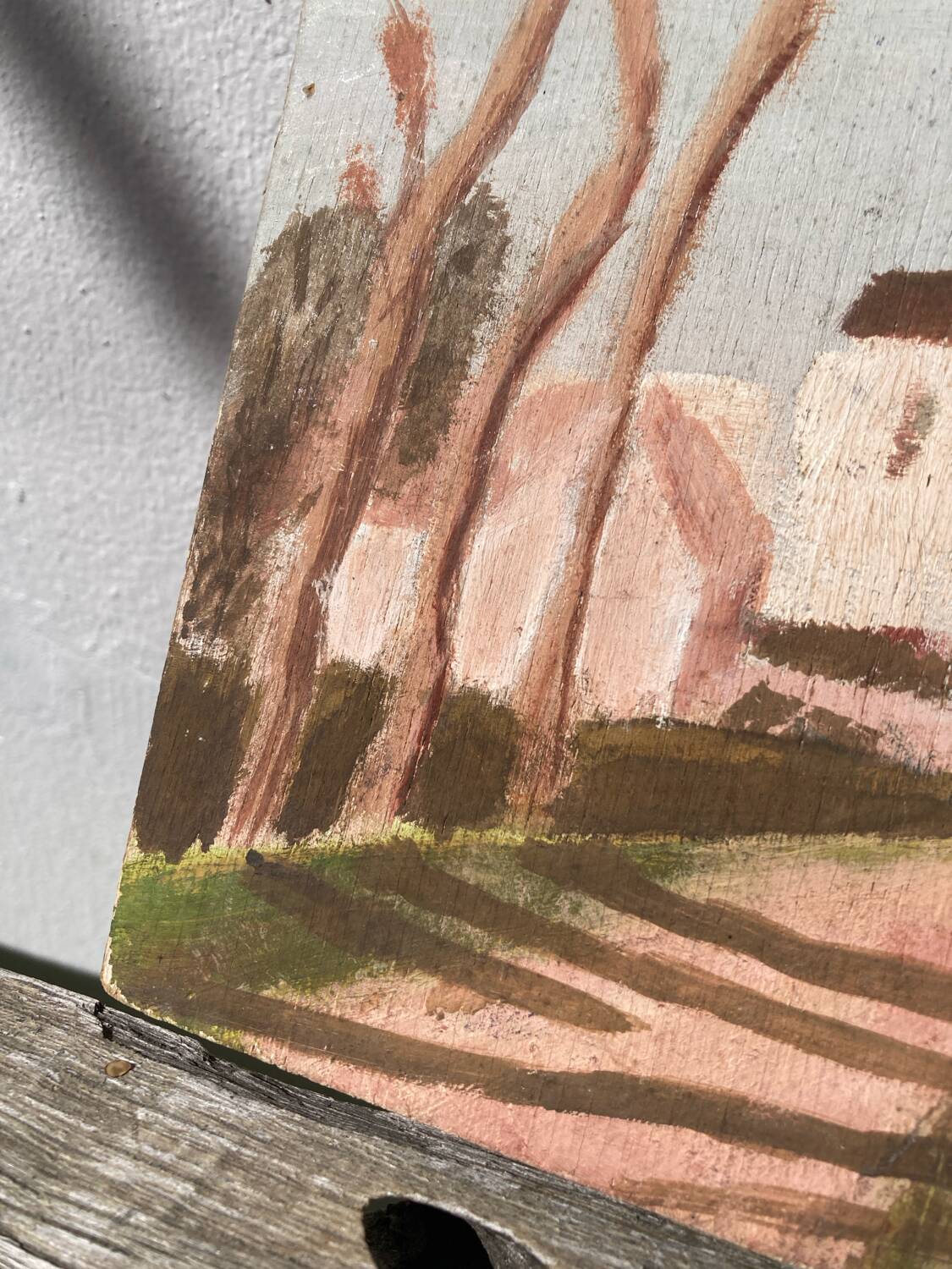 Oil painting landscape painting