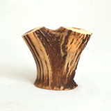 Vase en corne de cerf