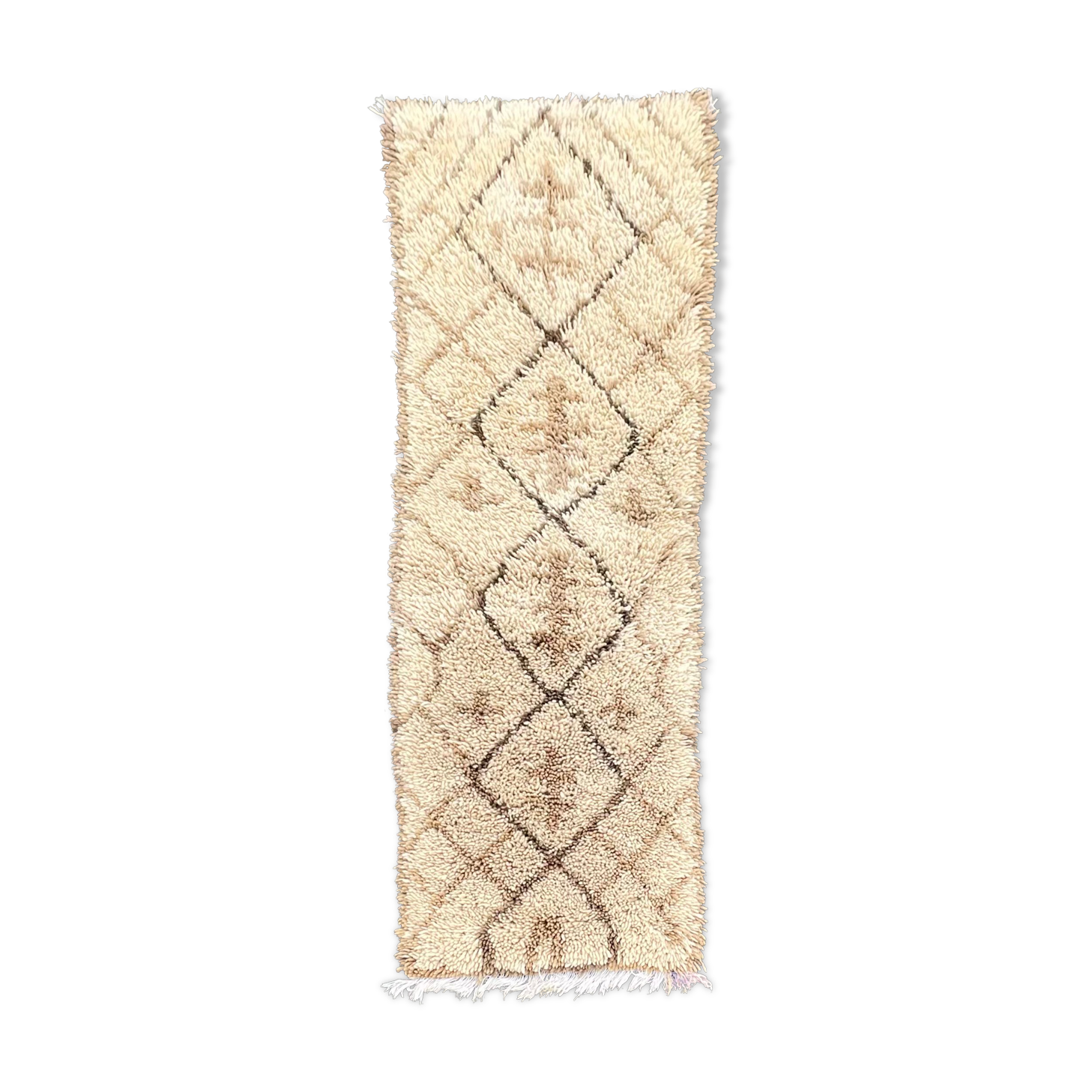 Moroccan berber carpet Beni Ouarain 65x200 cm