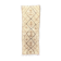 Moroccan berber carpet Beni Ouarain 65x200 cm
