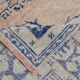 9x12 Pale Red & Blue Vintage Persian Rug, 275x353Cm