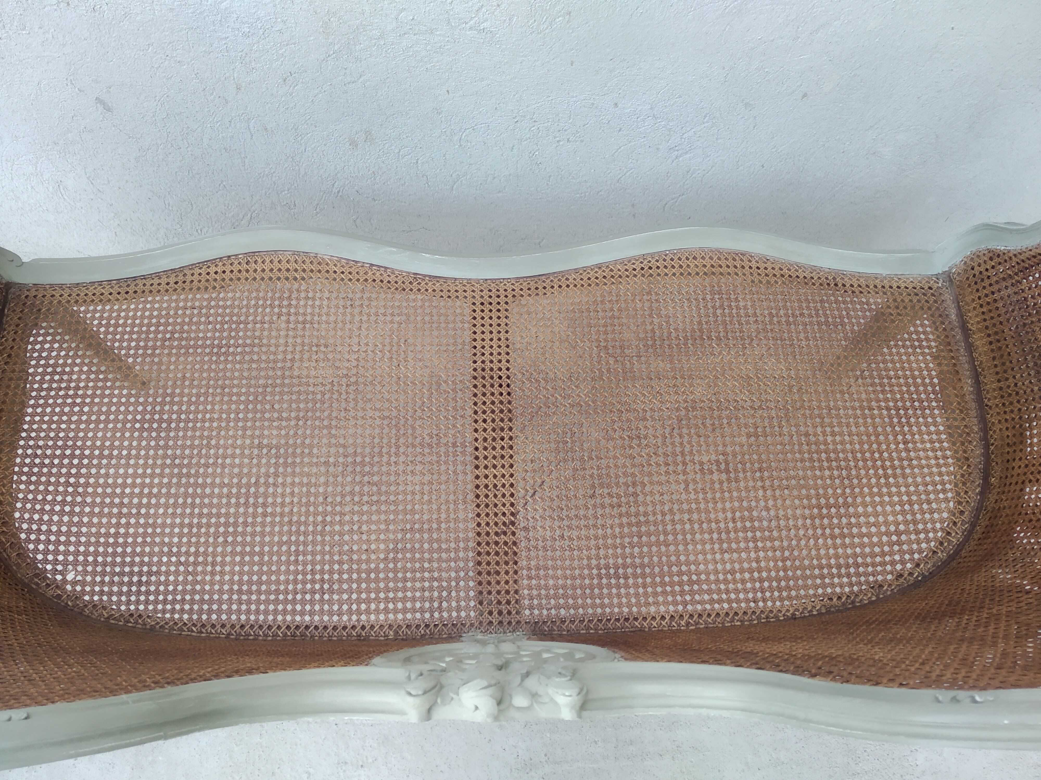 Salon Louis XV with double patinated cannage