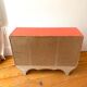 Vintage wood toy doll chest of drawers child
