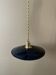 Old black industrial suspension D19.5cm