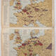 Cartes industrielles de l’Europe — Double planche originale