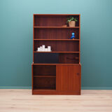 Bibliothèque en teck, design danois, années 70, production: Danemark