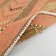 Tapis Kilim rouge et marron fait main