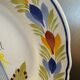 Assiette décorative en faïence Henriot Quimper