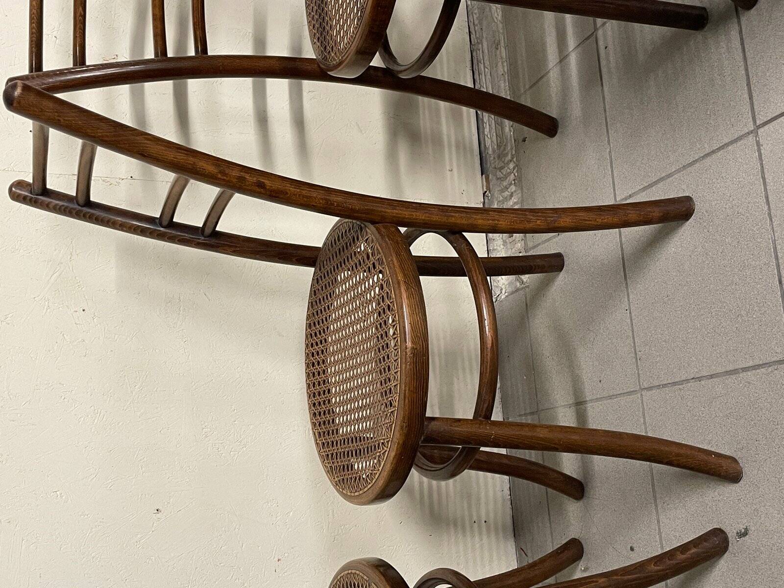 Chaises, Italie, fin XIXe siècle, lot de 11