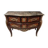 Dresser in marquetry style Louis XV