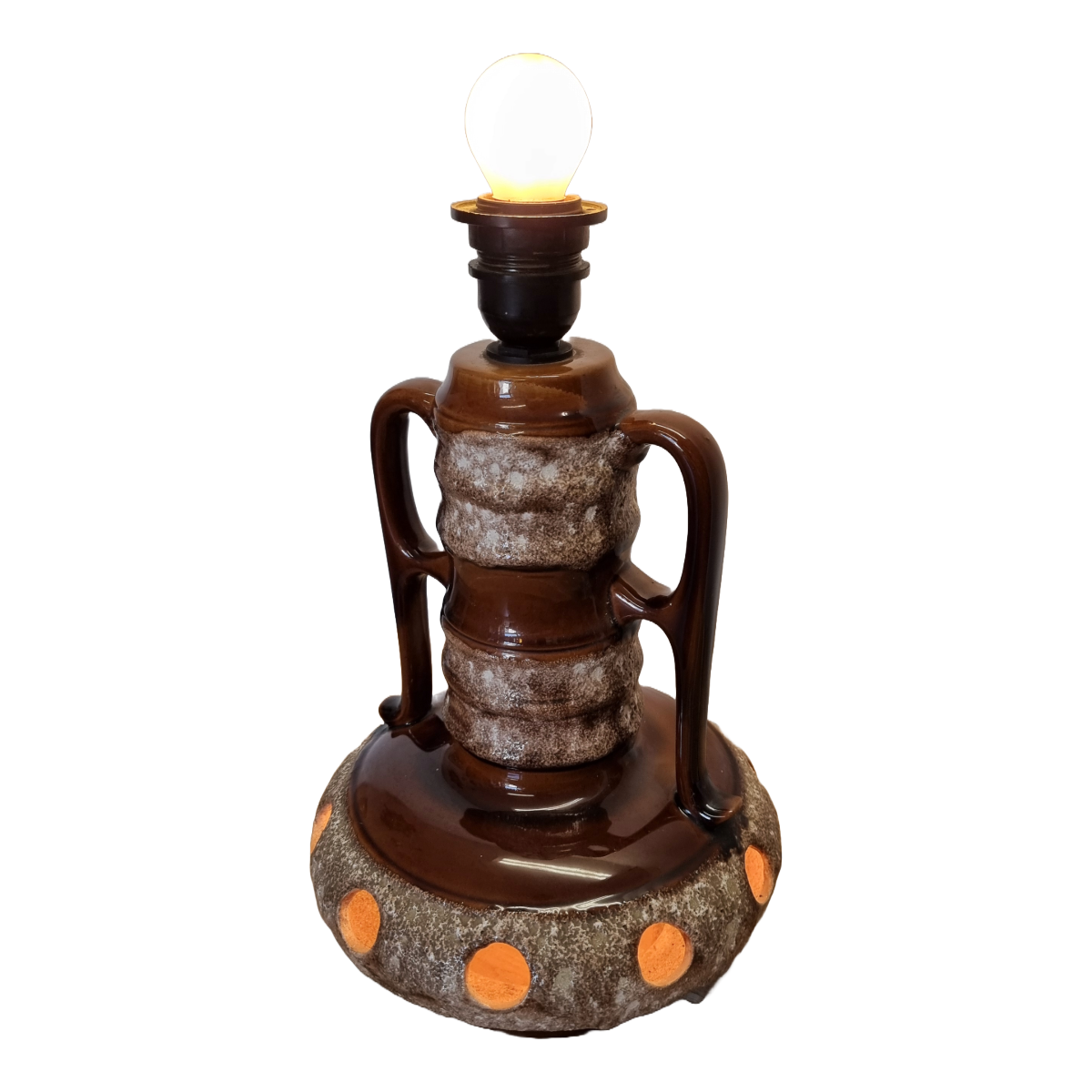 Vintage Ceramic Lava Lamp, 1960s