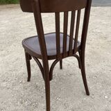 Set of 17 bistro chairs with bars