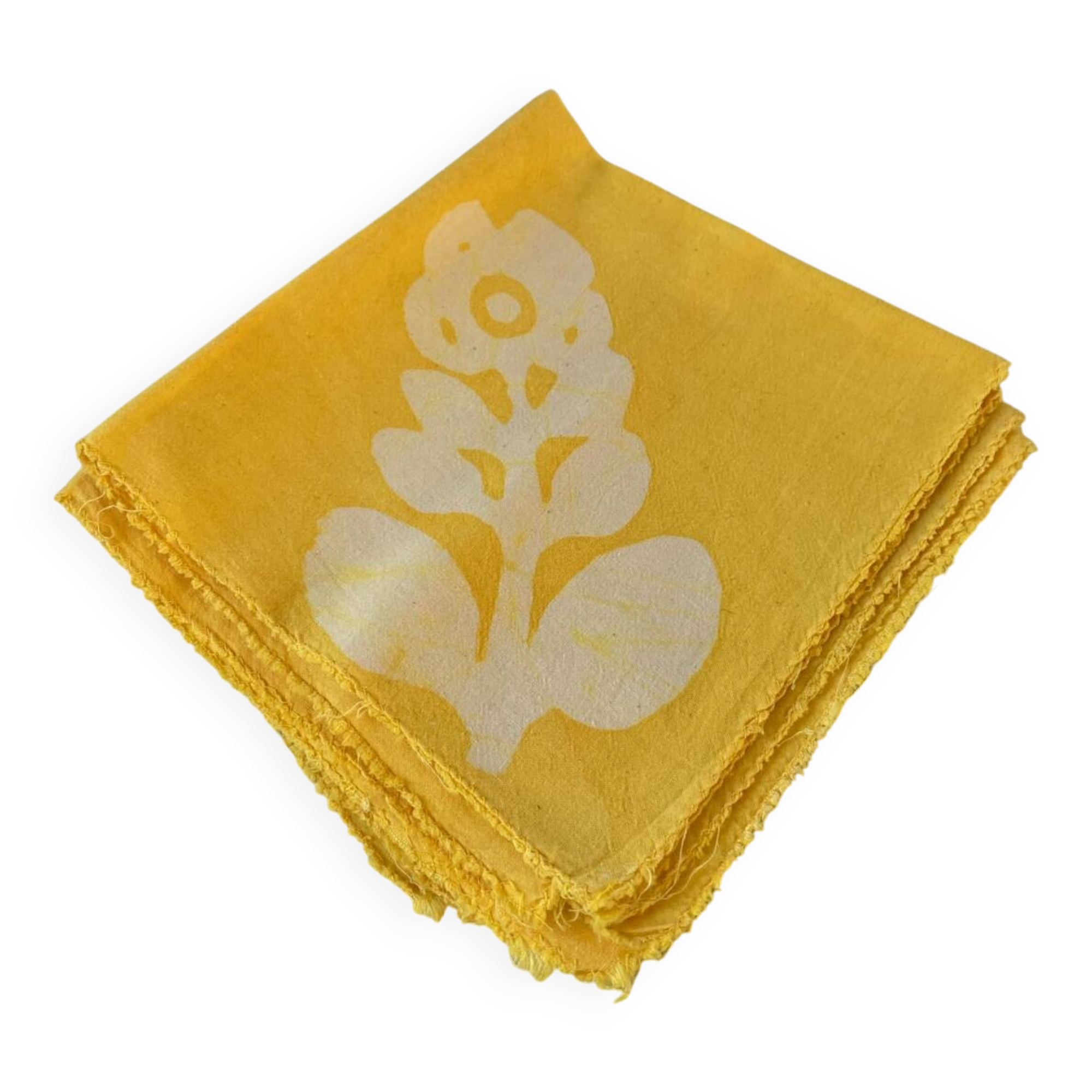 Yellow napkin