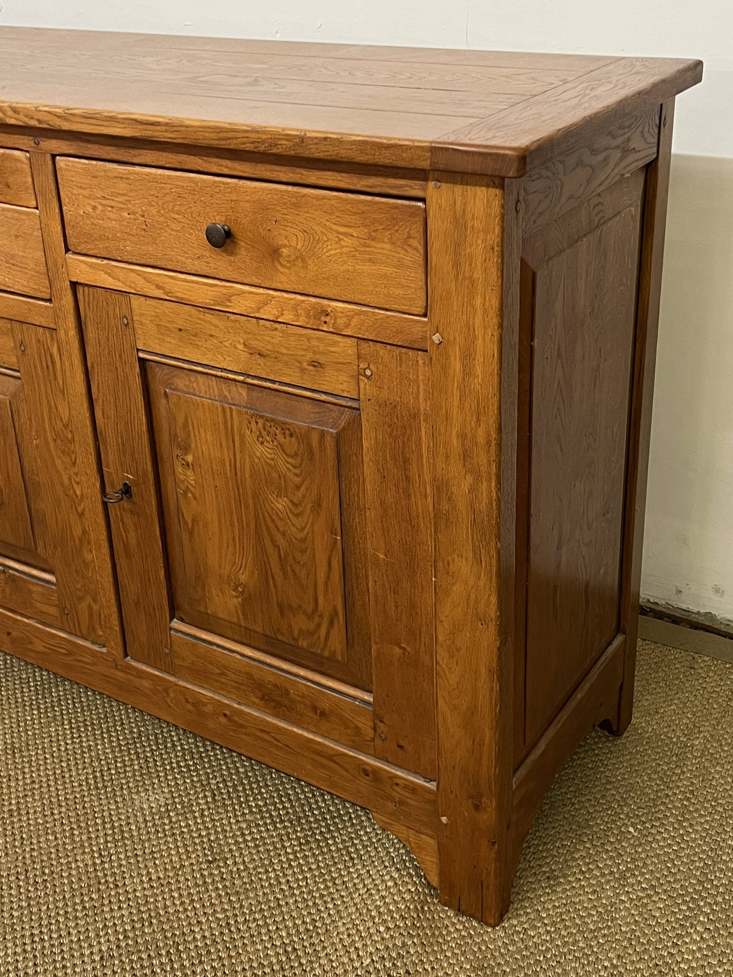 Solid wood sideboard