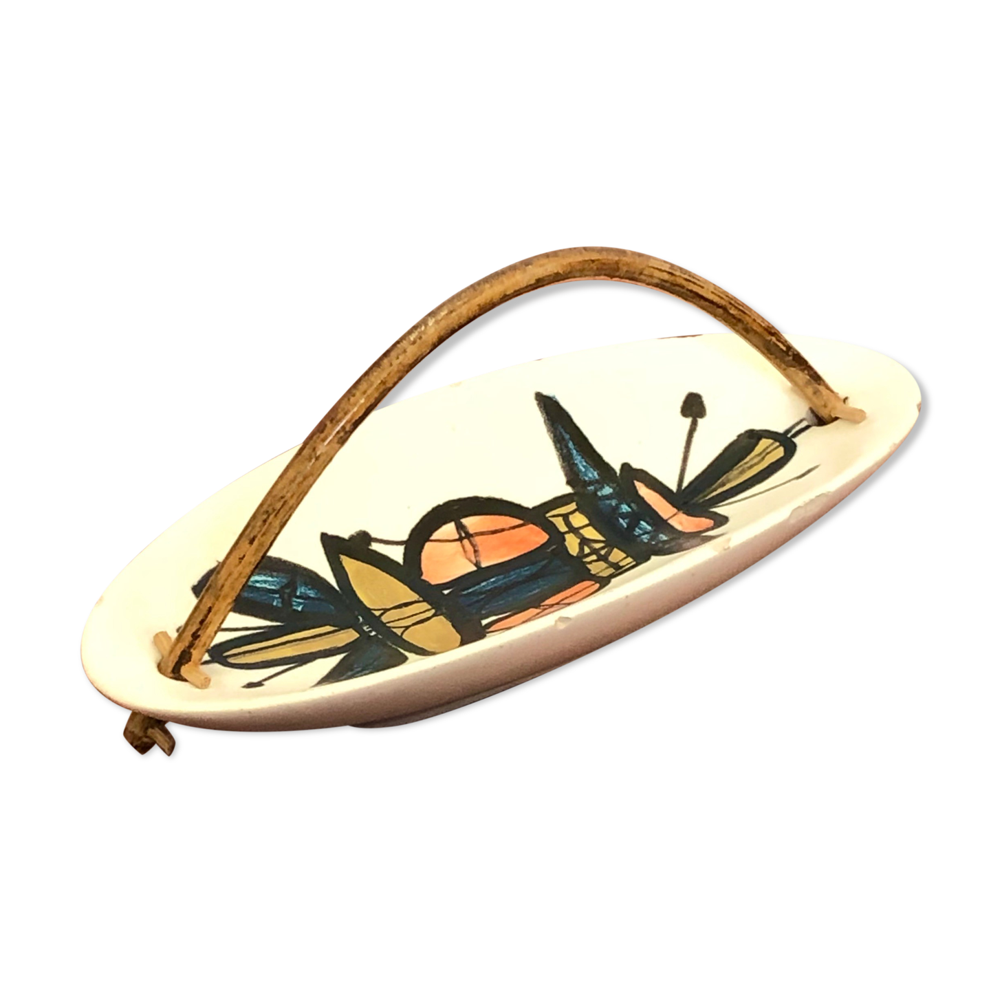 Ceramic pocket cup by Roger Capron, France 1950