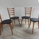 Série de 4 chaises scandinaves