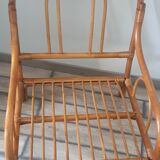 Rattan armchair