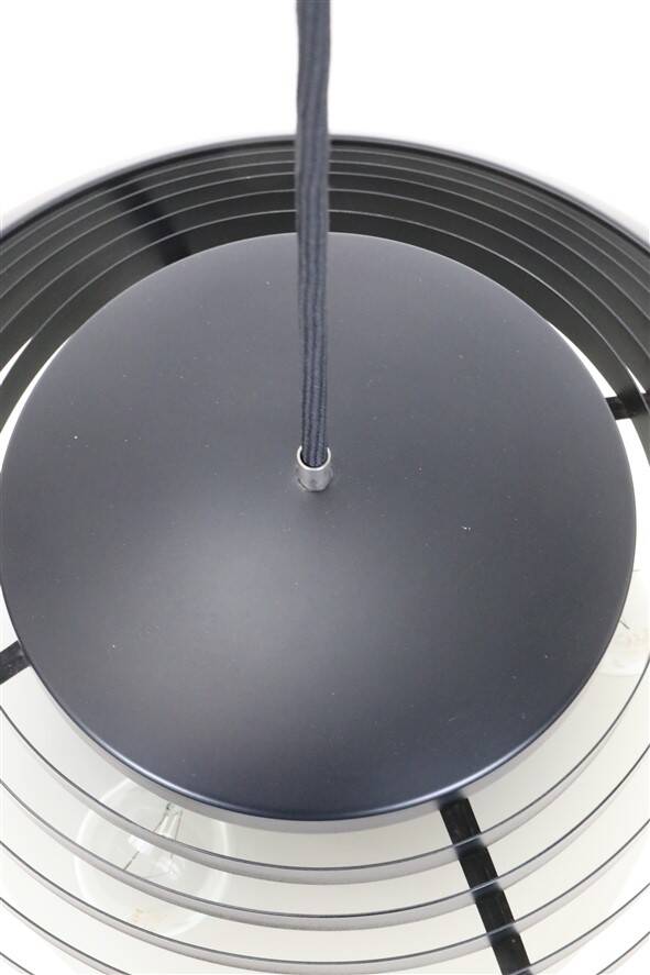 Noir Louis Poulsen 'AJ Royal 500' / Arne Jacobsen / Design danois moderne du milieu du siècle