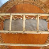 Rattan bottles holder