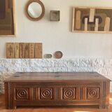 Old wooden chest