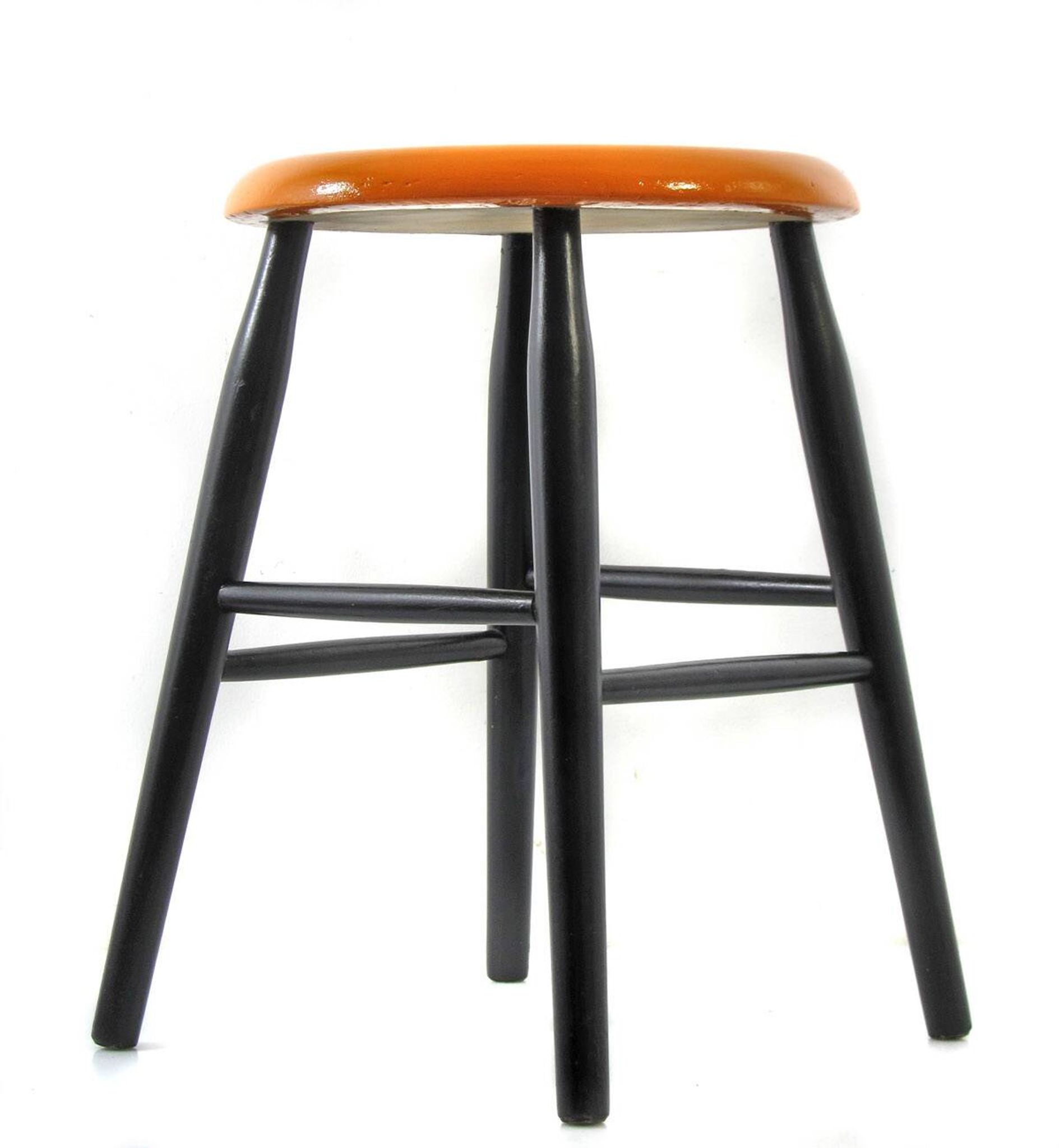 1960s Tapiovaara style stool from Finland