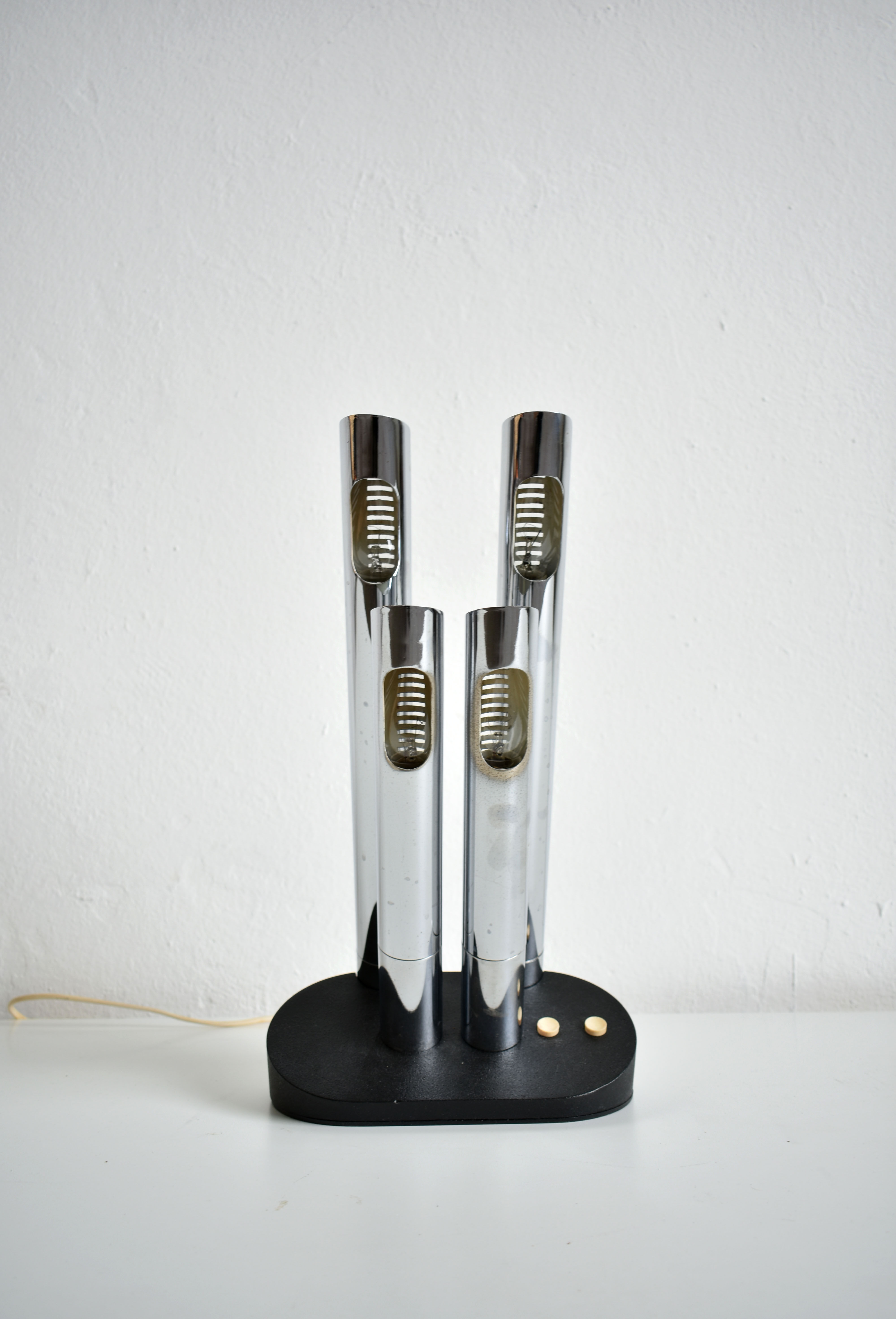 Table lamp designed by Mario Faggian Model T443, produced by Luci, Italy 1970s