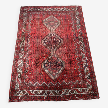 Handmade wool oriental rug