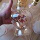 Set of 7 vintage glass globe pendants