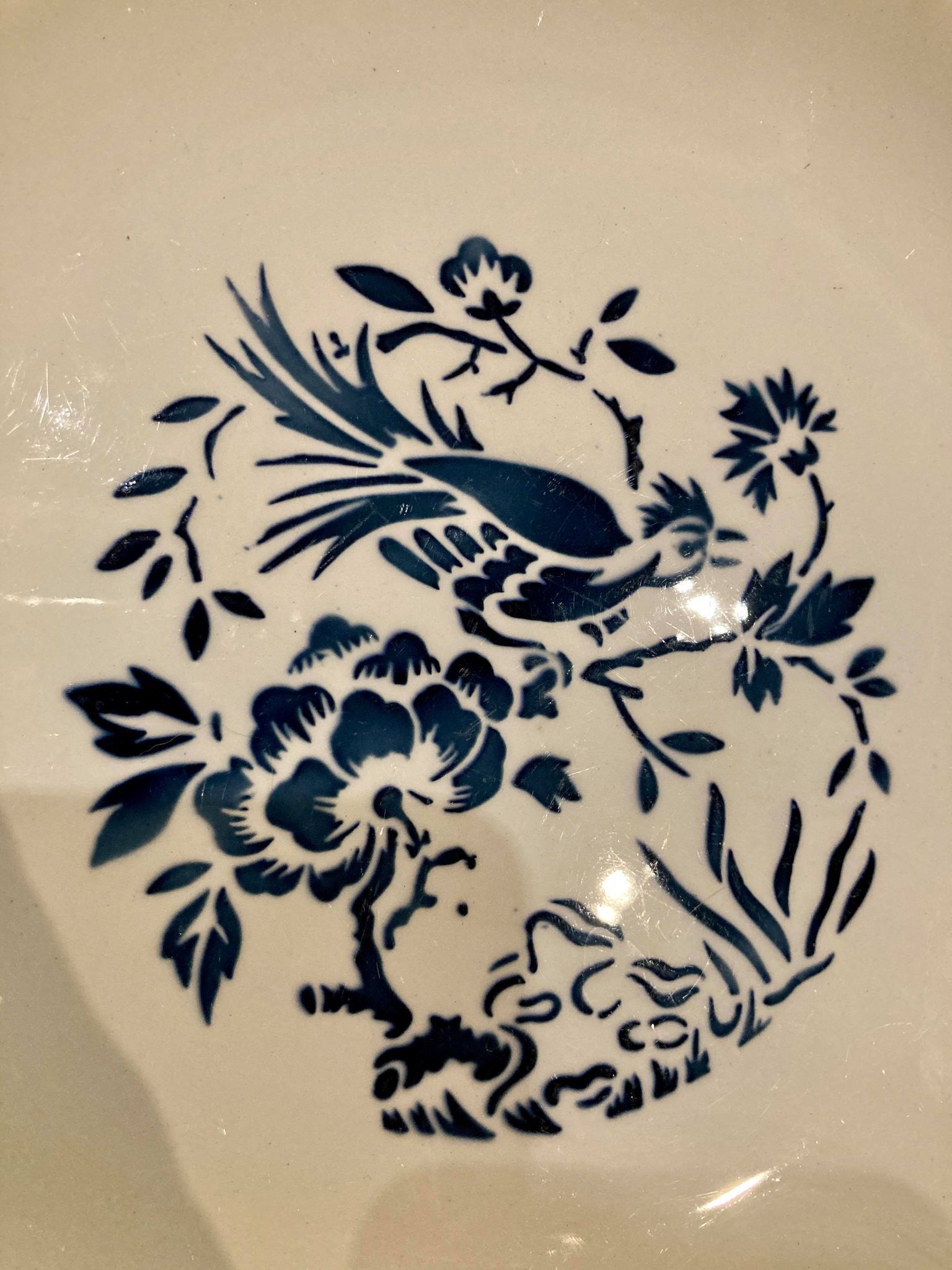 Lot de 3 assiettes Digoin Sarreguemines modèle Touraine