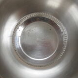 Silver metal ice bucket