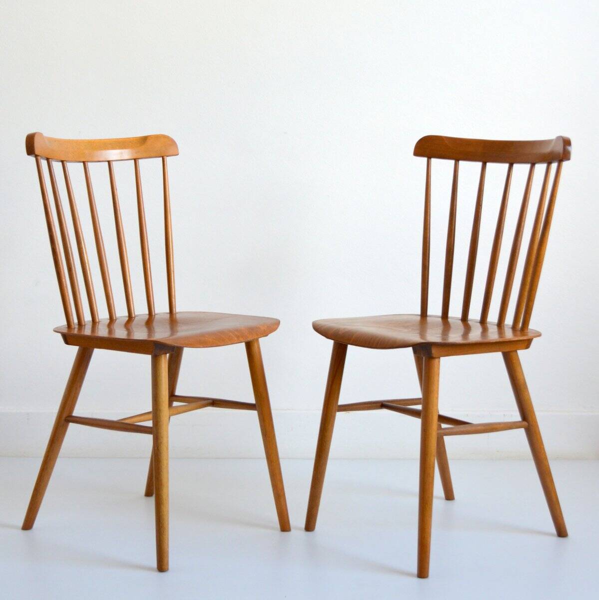 Chaise Fanett vintage par Ilmari Tapiovaara 1950s
