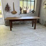 Walnut farmhouse table 2.10m from the 50s