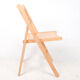 Chaise pliante rétro vintage de cuisine scandinave