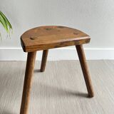 Wooden tripod stools