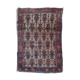 Beautiful old Persian carpet from Abadeh handmade 100x144 cm