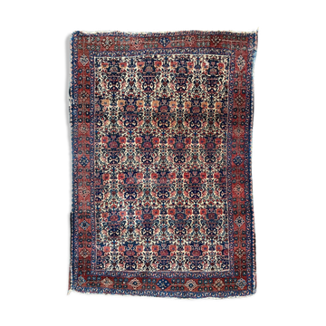 Tapis ancien persan de Abadeh fait main 100x144 cm