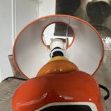 Orange pebble lamp